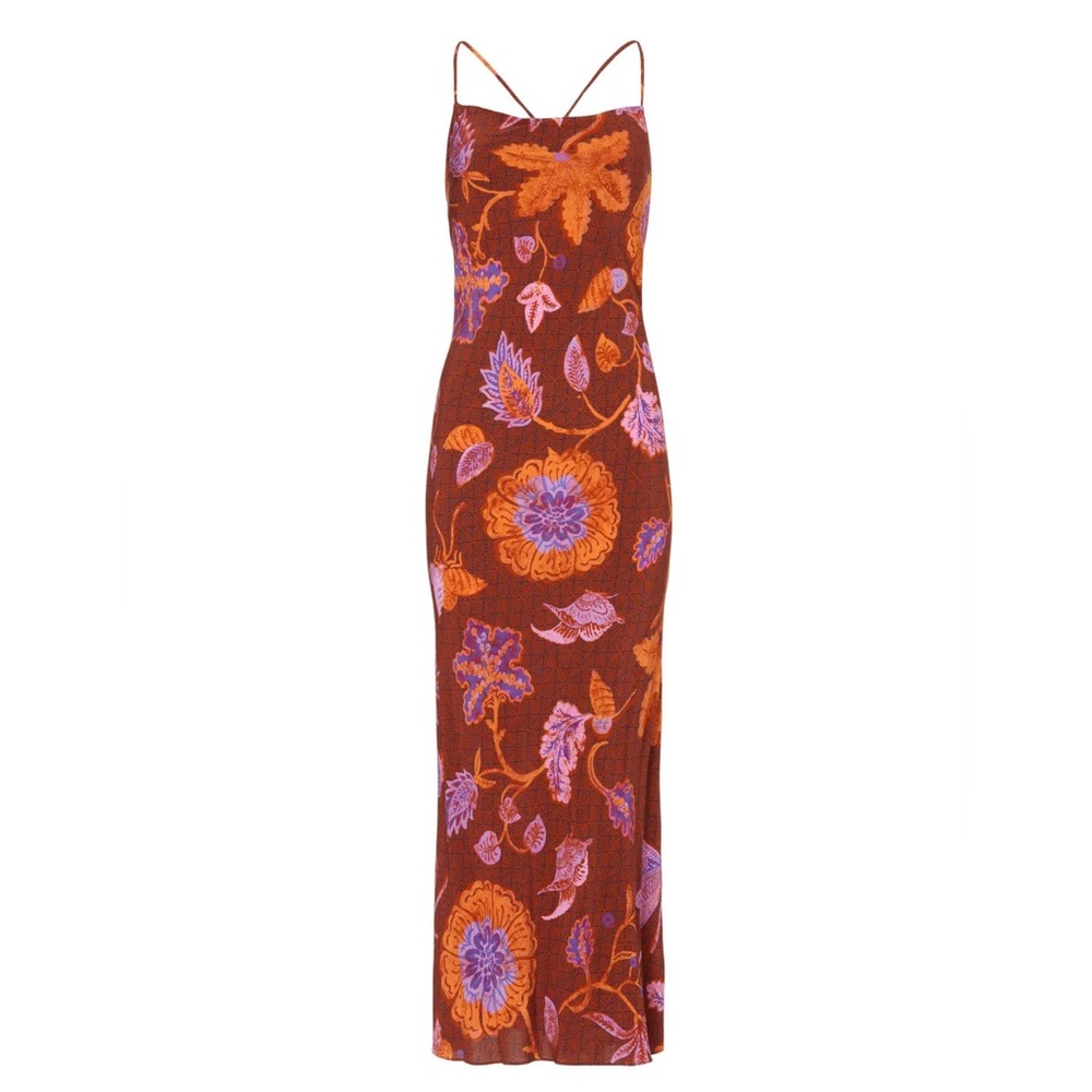 Rhode Jemima midi dress in clove